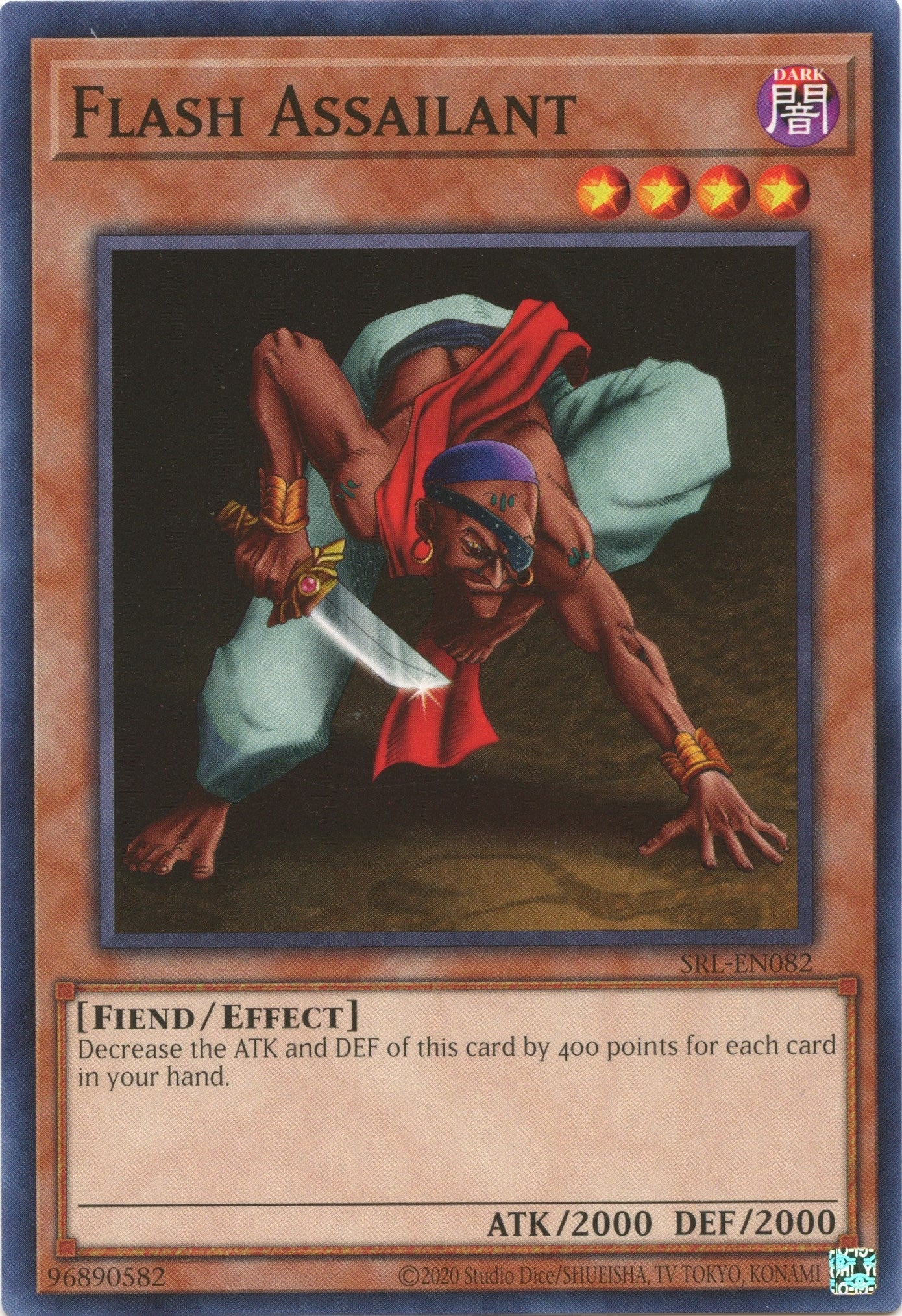 Image for Flash Assailant (SRL-EN082) (Spell Ruler (25th Anniversary Edition)) - YuGiOh