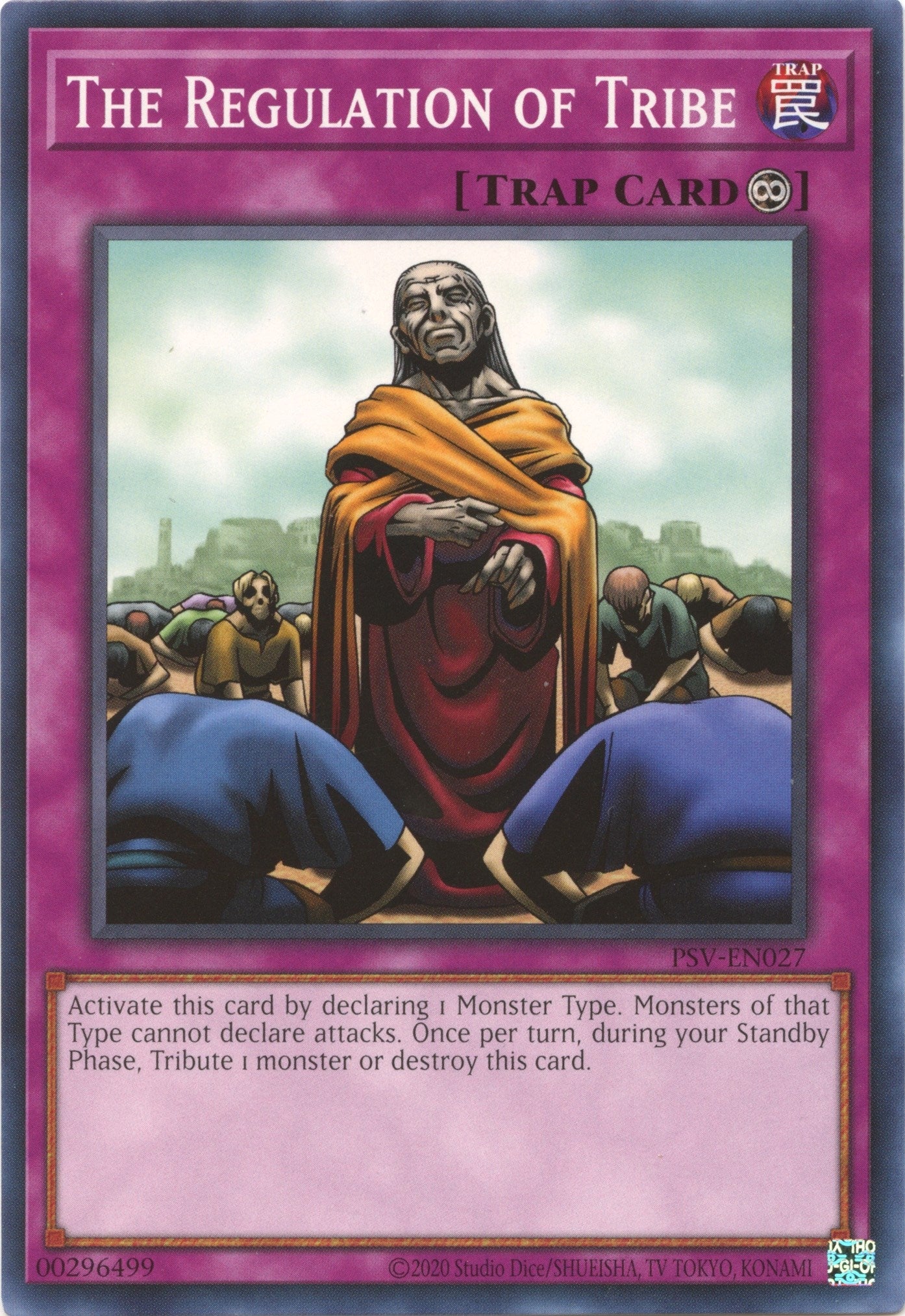 Image for The Regulation of Tribe (PSV-EN027) (Pharaoh's Servant (25th Anniversary Edition)) - YuGiOh