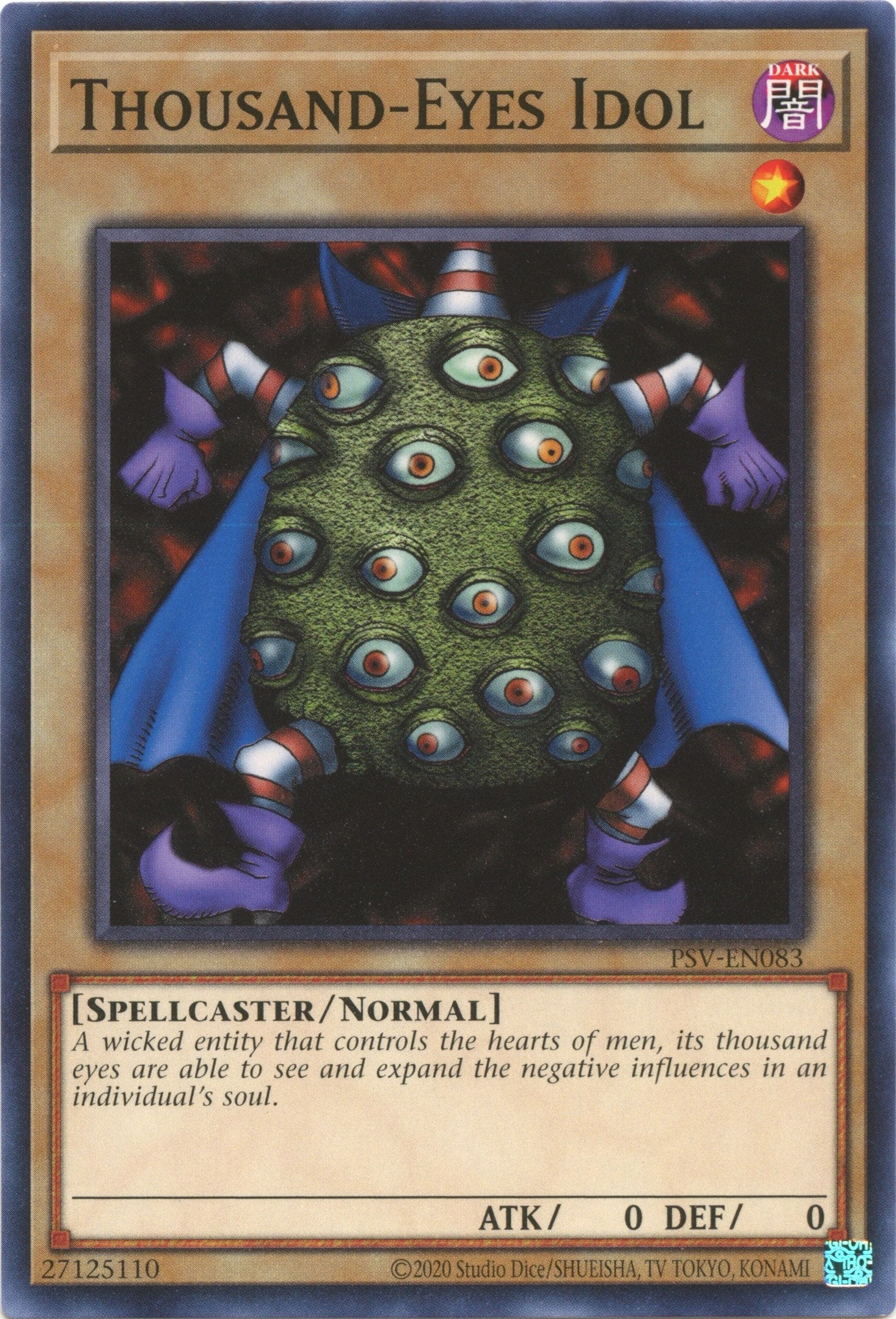 Image for Thousand-Eyes Idol (PSV-EN083) (Pharaoh's Servant (25th Anniversary Edition)) - YuGiOh