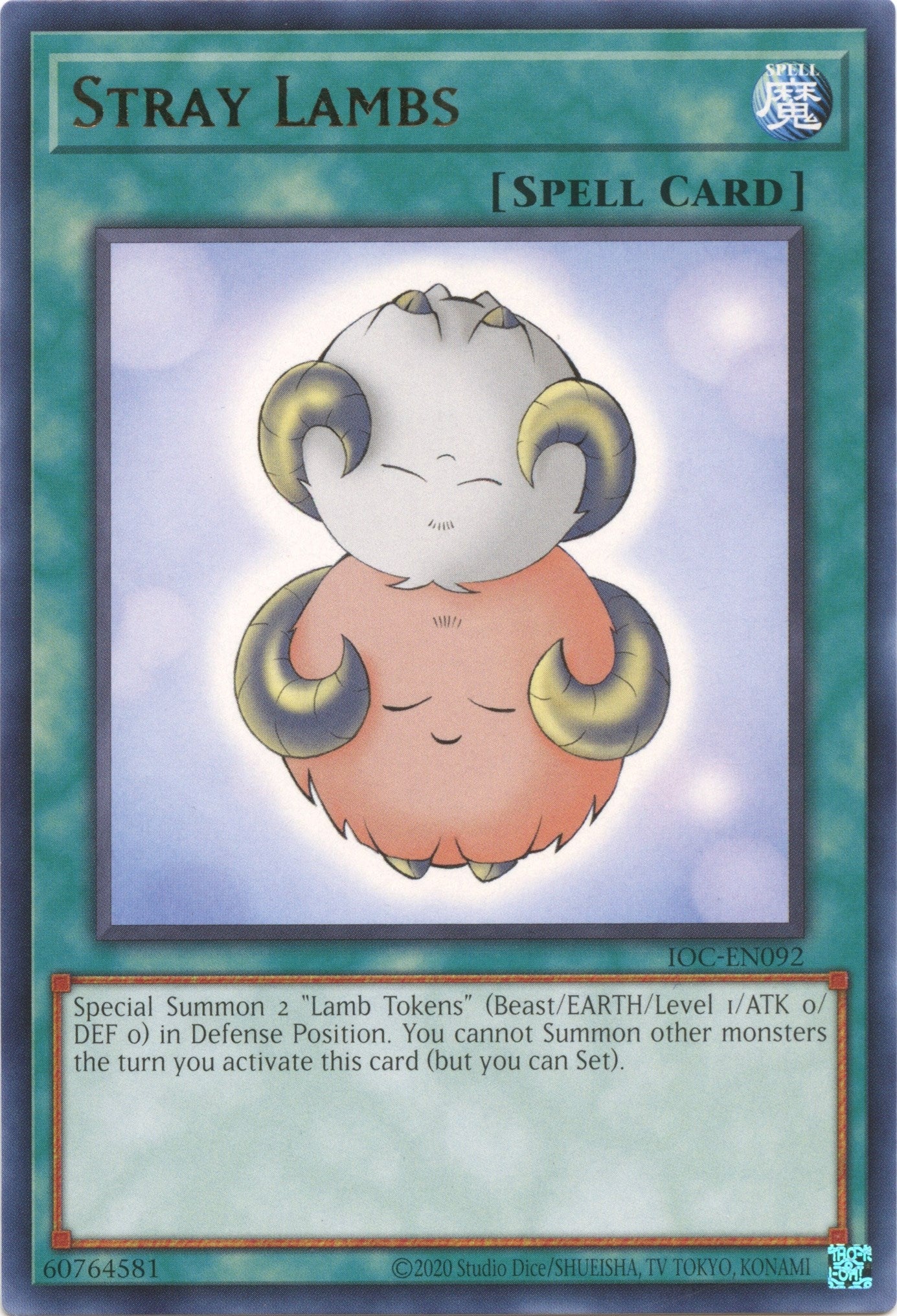 Image for Stray Lambs (IOC-EN092) (Invasion of Chaos (25th Anniversary Edition)) - YuGiOh
