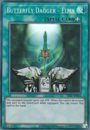 Image for Butterfly Dagger - Elma (DCR-EN032) (Dark Crisis (25th Anniversary Edition)) - YuGiOh