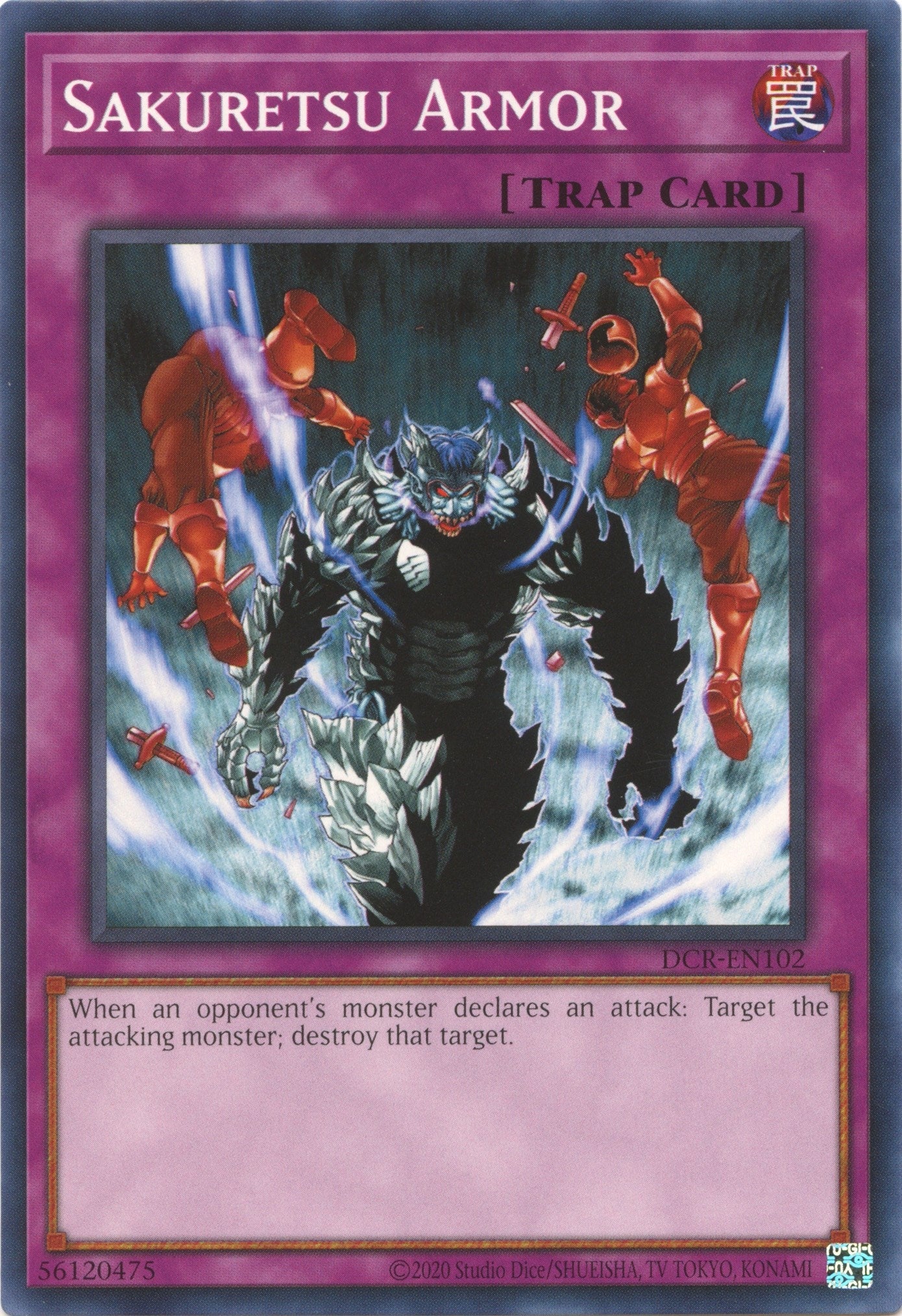Image for Sakuretsu Armor (DCR-EN102) (Dark Crisis (25th Anniversary Edition)) - YuGiOh