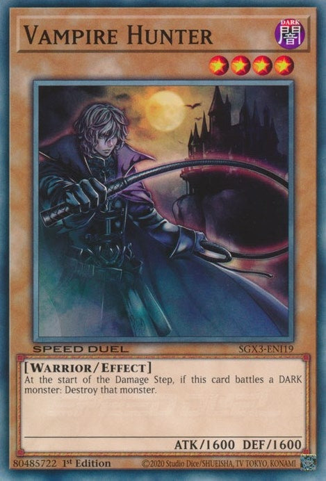 Image for Vampire Hunter (SGX3-ENI19) (Speed Duel GX: Duelists of Shadows) - YuGiOh