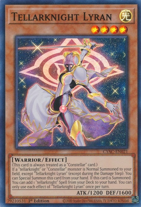 Image for Tellarknight Lyran (CYAC-EN021) (Cyberstorm Access) - YuGiOh