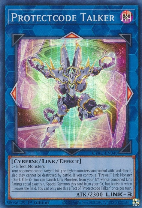 Image for Protectcode Talker (CYAC-EN048) (Cyberstorm Access) - YuGiOh