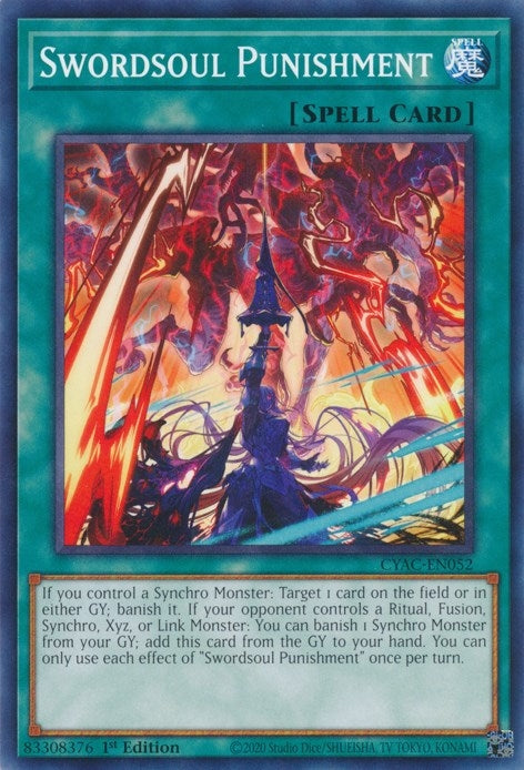 Image for Swordsoul Punishment (CYAC-EN052) (Cyberstorm Access) - YuGiOh