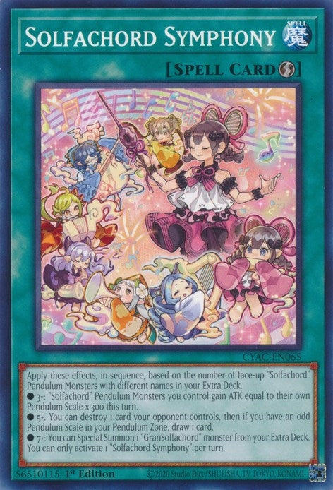Image for Solfachord Symphony (CYAC-EN065) (Cyberstorm Access) - YuGiOh