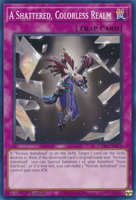 Image for A Shattered, Colorless Realm (CYAC-EN074) (Cyberstorm Access) - YuGiOh