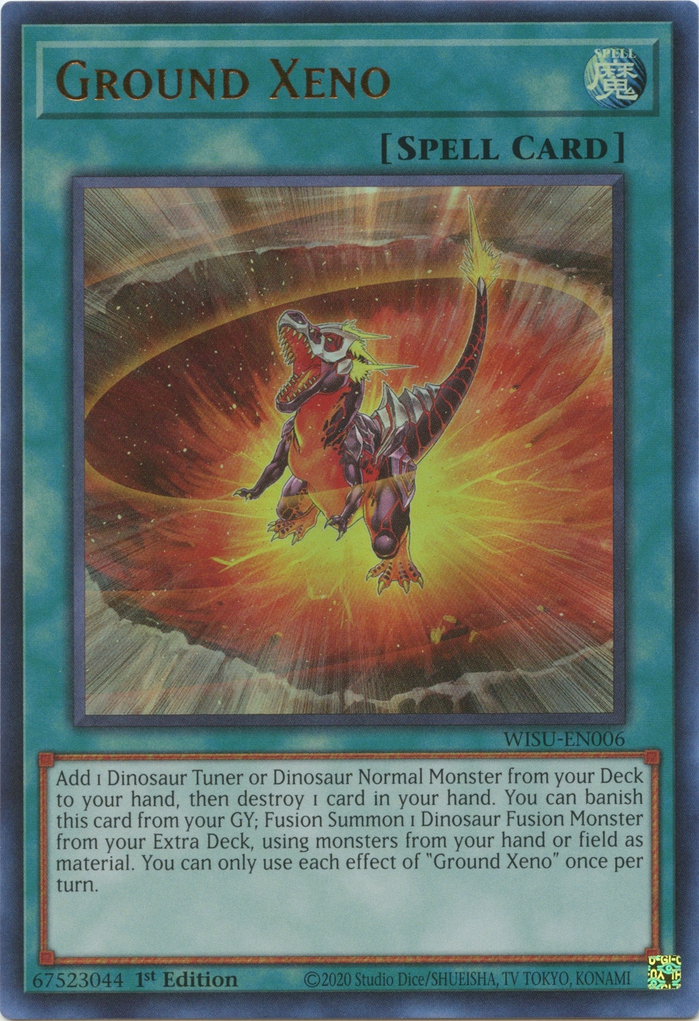 Image for Ground Xeno (WISU-EN006) (Wild Survivors) - YuGiOh