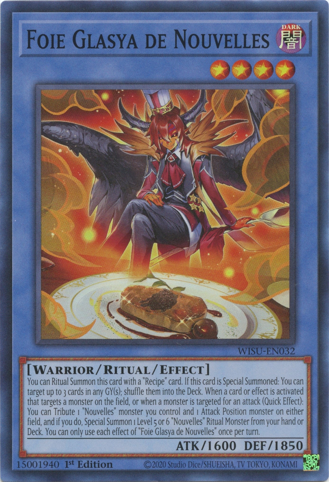 Image for Foie Glasya de Nouvelles (WISU-EN032) (Wild Survivors) - YuGiOh