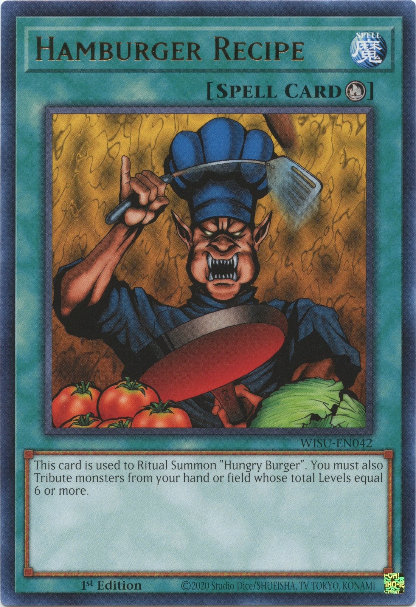 Image for Hamburger Recipe (WISU-EN042) (Wild Survivors) - YuGiOh