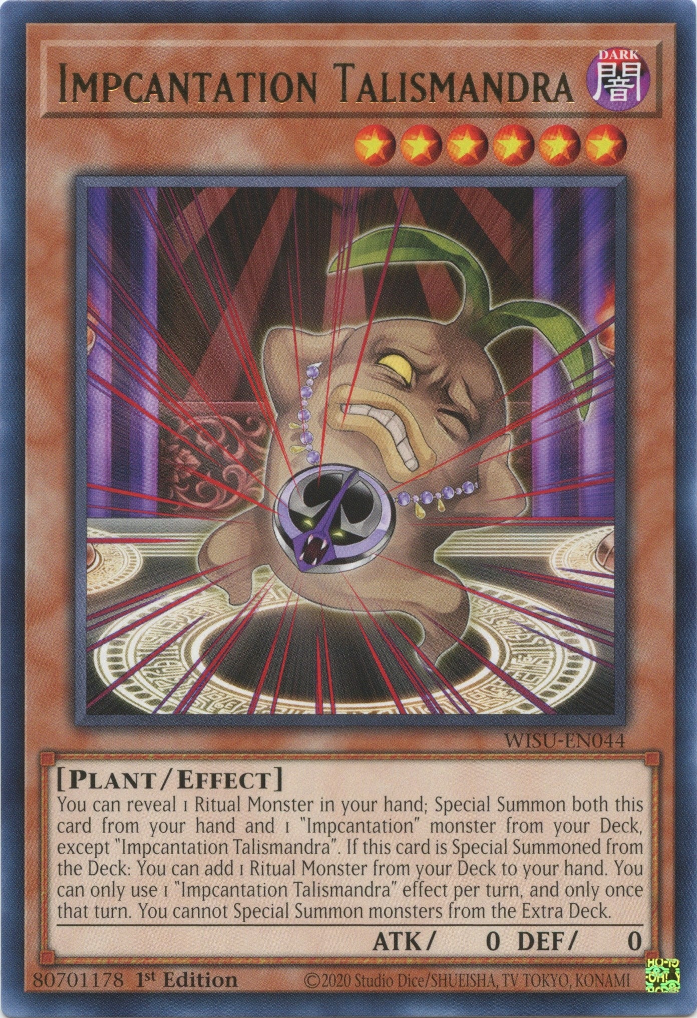 Image for Impcantation Talismandra (WISU-EN044) (Wild Survivors) - YuGiOh