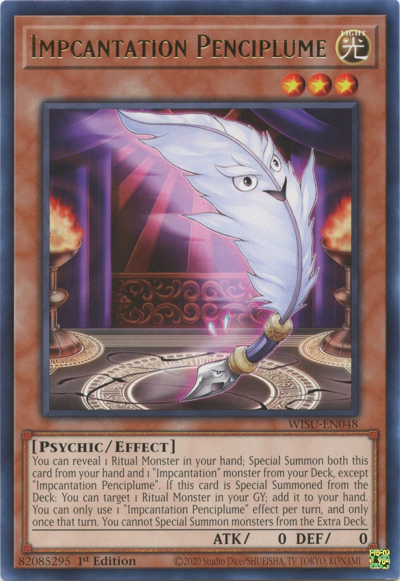 Image for Impcantation Penciplume (WISU-EN048) (Wild Survivors) - YuGiOh
