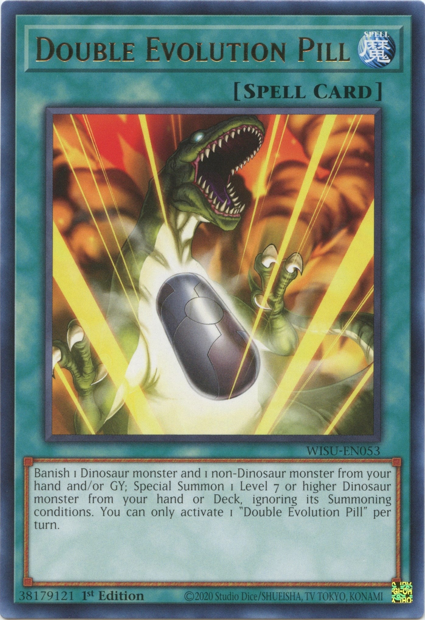 Image for Double Evolution Pill (WISU-EN053) (Wild Survivors) - YuGiOh