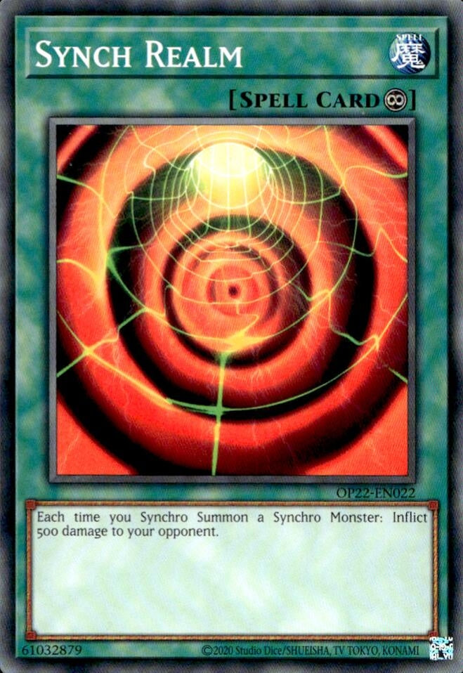 Image for Synch Realm (OP22-EN022) (OTS Tournament Pack 22) - YuGiOh