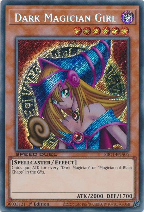 Image for Dark Magician Girl (Secret Rare) (SBC1-ENA05) (Speed Duel: Streets of Battle City) - YuGiOh