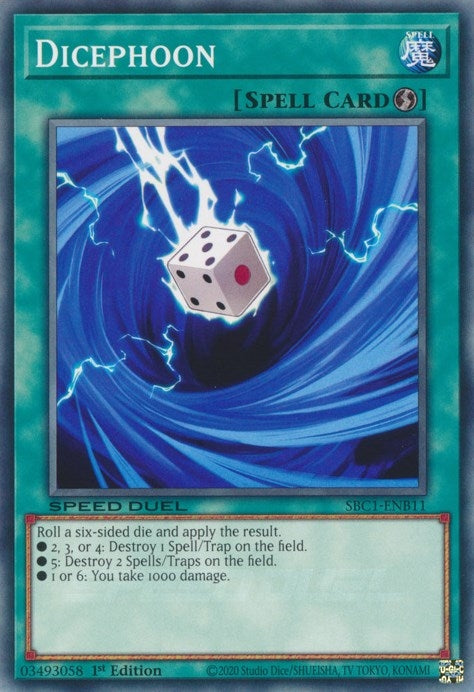 Image for Dicephoon (SBC1-ENB11) (Speed Duel: Streets of Battle City) - YuGiOh