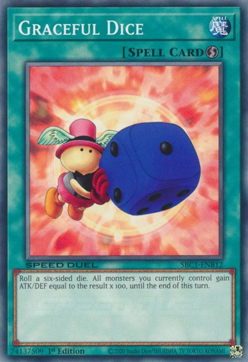 Image for Graceful Dice (SBC1-ENB12) (Speed Duel: Streets of Battle City) - YuGiOh