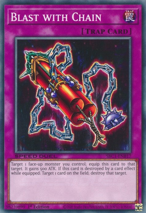 Image for Blast with Chain (SBC1-ENB17) (Speed Duel: Streets of Battle City) - YuGiOh