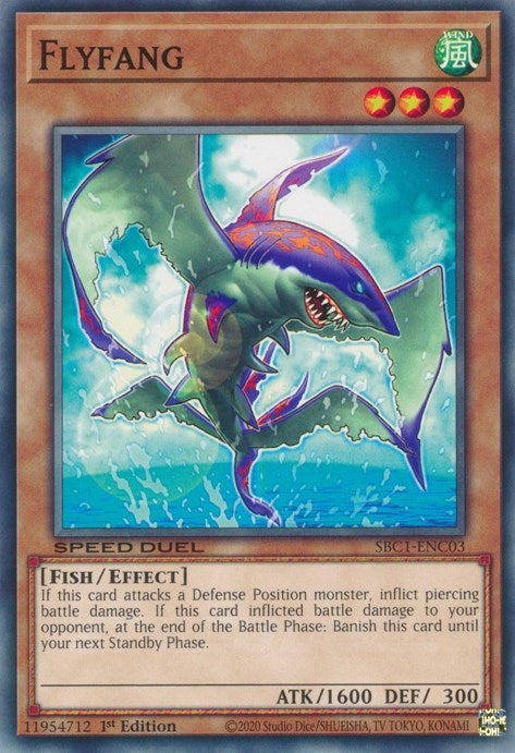 Image for Flyfang (SBC1-ENC03) (Speed Duel: Streets of Battle City) - YuGiOh