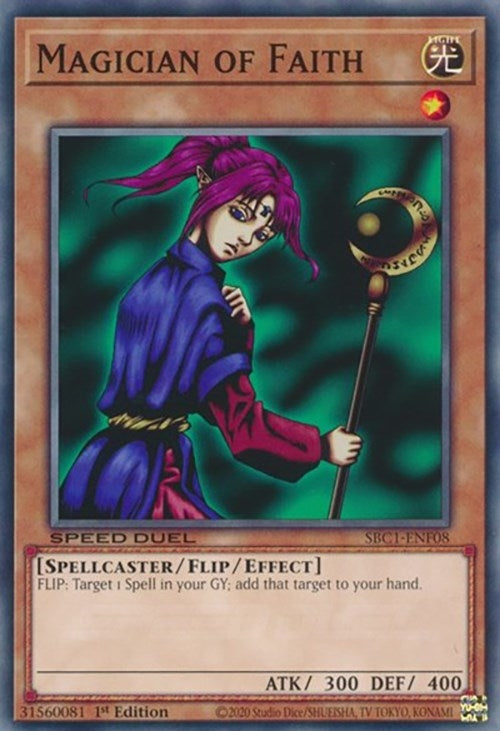 Image for Magician of Faith (F) (SBC1-ENF08) (Speed Duel: Streets of Battle City) - YuGiOh