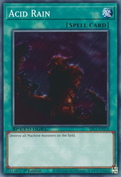 Image for Acid Rain (SBC1-ENI14) (Speed Duel: Streets of Battle City) - YuGiOh