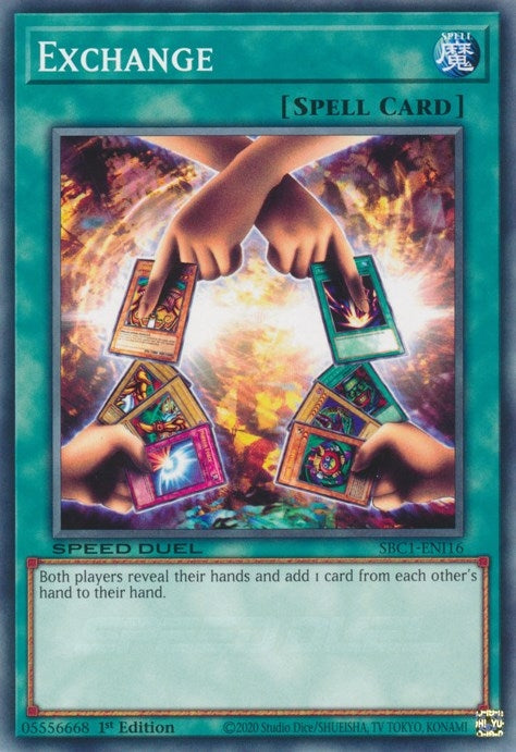 Image for Exchange (SBC1-ENI16) (Speed Duel: Streets of Battle City) - YuGiOh