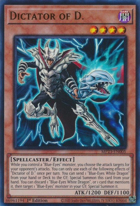 Image for Dictator of D. (MP23-EN005) (25th Anniversary Tin: Dueling Heroes Mega Pack) - YuGiOh