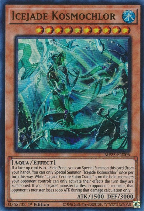 Image for Icejade Kosmochlor (MP23-EN006) (25th Anniversary Tin: Dueling Heroes Mega Pack) - YuGiOh