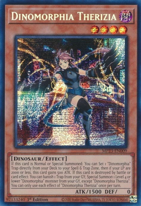 Image for Dinomorphia Therizia (MP23-EN009) (25th Anniversary Tin: Dueling Heroes Mega Pack) - YuGiOh