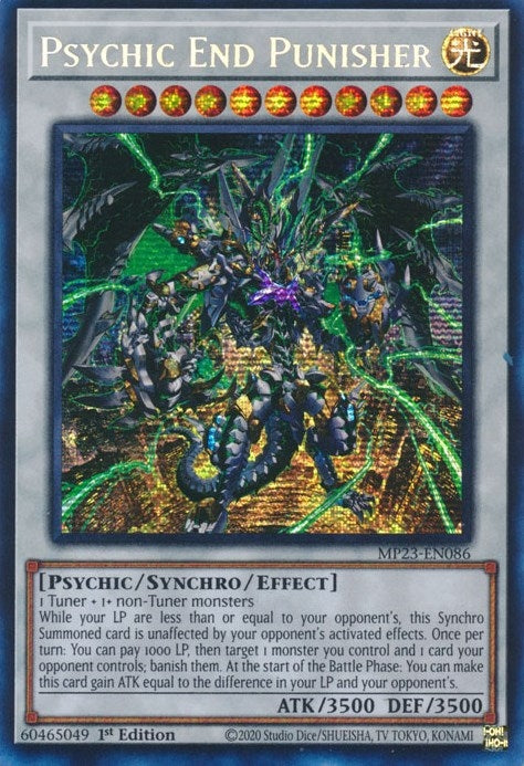 Image for Psychic End Punisher (MP23-EN086) (25th Anniversary Tin: Dueling Heroes Mega Pack) - YuGiOh