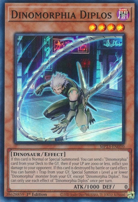 Image for Dinomorphia Diplos (MP23-EN010) (25th Anniversary Tin: Dueling Heroes Mega Pack) - YuGiOh