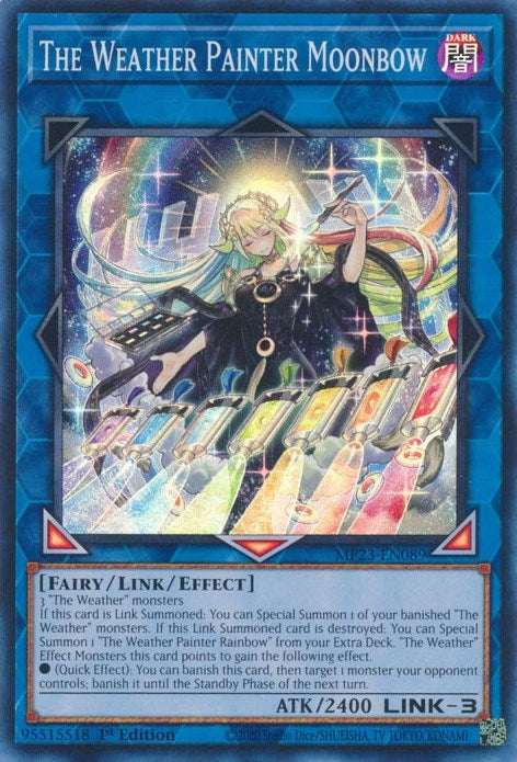 Image for The Weather Painter Moonbow (MP23-EN089) (25th Anniversary Tin: Dueling Heroes Mega Pack) - YuGiOh