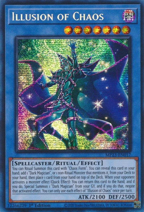 Image for Illusion of Chaos (MP23-EN017) (25th Anniversary Tin: Dueling Heroes Mega Pack) - YuGiOh