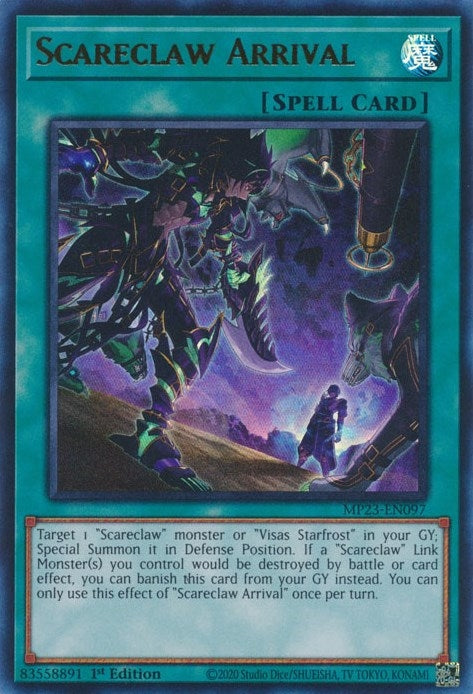 Image for Scareclaw Arrival (MP23-EN097) (25th Anniversary Tin: Dueling Heroes Mega Pack) - YuGiOh