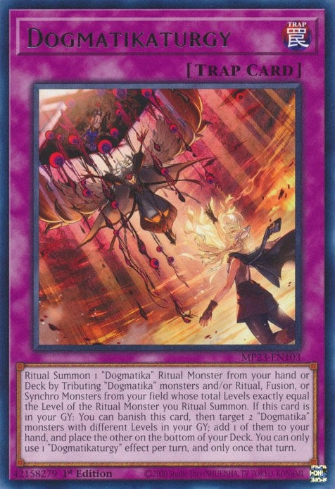 Image for Dogmatikaturgy (MP23-EN103) (25th Anniversary Tin: Dueling Heroes Mega Pack) - YuGiOh