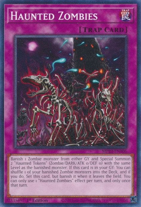 Image for Haunted Zombies (MP23-EN106) (25th Anniversary Tin: Dueling Heroes Mega Pack) - YuGiOh