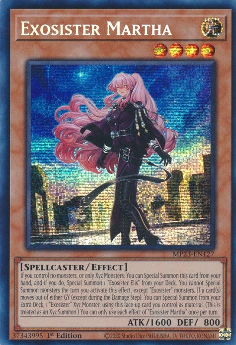 Image for Exosister Martha (MP23-EN127) (25th Anniversary Tin: Dueling Heroes Mega Pack) - YuGiOh