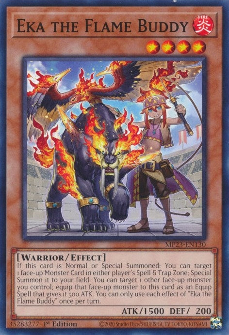 Image for Eka the Flame Buddy (MP23-EN130) (25th Anniversary Tin: Dueling Heroes Mega Pack) - YuGiOh