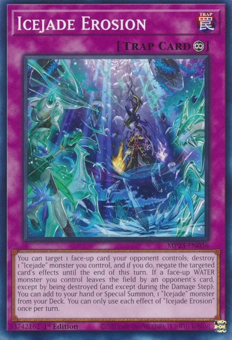 Image for Icejade Erosion (MP23-EN036) (25th Anniversary Tin: Dueling Heroes Mega Pack) - YuGiOh