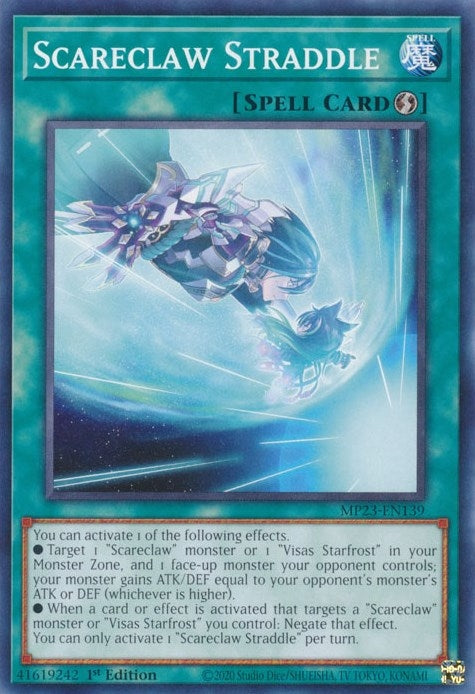 Image for Scareclaw Straddle (MP23-EN139) (25th Anniversary Tin: Dueling Heroes Mega Pack) - YuGiOh