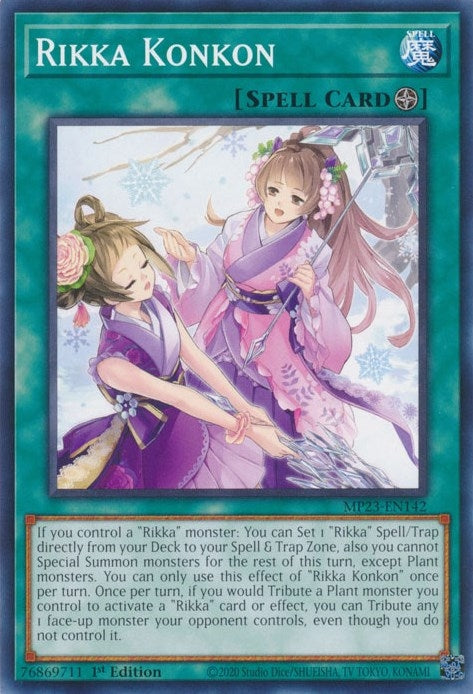 Image for Rikka Konkon (MP23-EN142) (25th Anniversary Tin: Dueling Heroes Mega Pack) - YuGiOh
