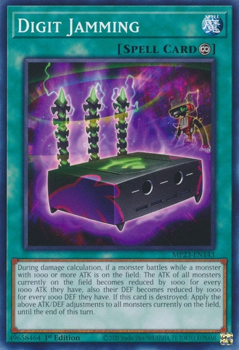 Image for Digit Jamming (MP23-EN143) (25th Anniversary Tin: Dueling Heroes Mega Pack) - YuGiOh