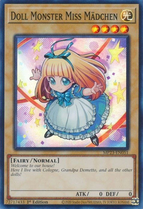 Image for Doll Monster Miss Madchen (MP23-EN051) (25th Anniversary Tin: Dueling Heroes Mega Pack) - YuGiOh