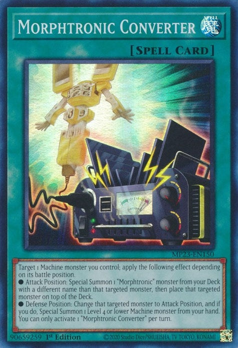 Image for Morphtronic Converter (MP23-EN150) (25th Anniversary Tin: Dueling Heroes Mega Pack) - YuGiOh