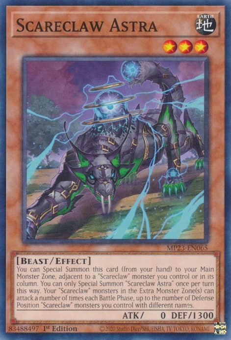 Image for Scareclaw Astra (MP23-EN065) (25th Anniversary Tin: Dueling Heroes Mega Pack) - YuGiOh