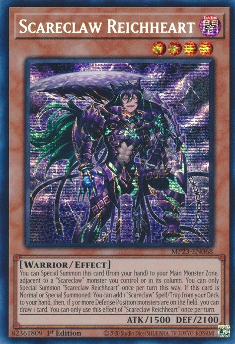 Image for Scareclaw Reichheart (MP23-EN068) (25th Anniversary Tin: Dueling Heroes Mega Pack) - YuGiOh