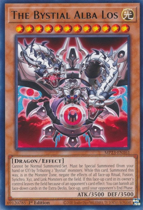 Image for The Bystial Alba Los (MP23-EN161) (25th Anniversary Tin: Dueling Heroes Mega Pack) - YuGiOh