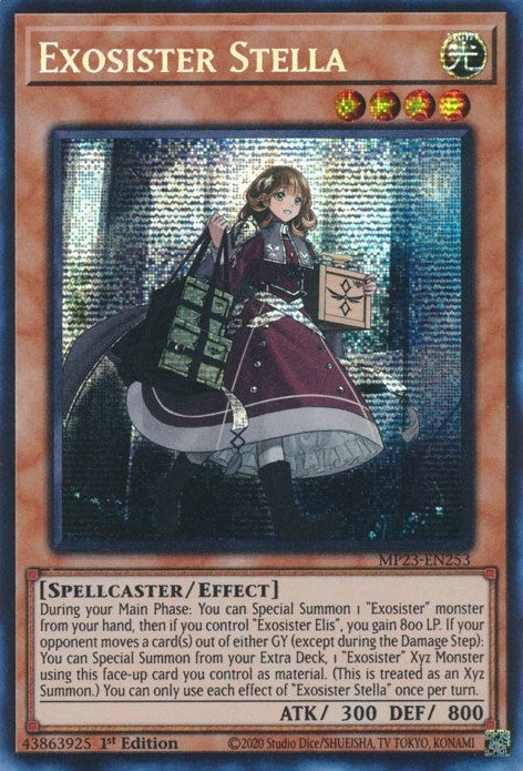 Image for Exosister Stella (MP23-EN253) (25th Anniversary Tin: Dueling Heroes Mega Pack) - YuGiOh