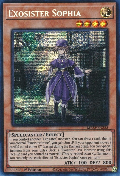 Image for Exosister Sophia (MP23-EN255) (25th Anniversary Tin: Dueling Heroes Mega Pack) - YuGiOh